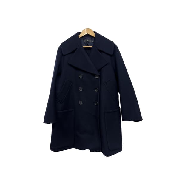 유니클로 질샌더 네이비 더블 피코트