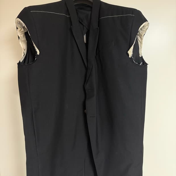 릭오웬스 점보 타틀린 슬리브리스 자켓