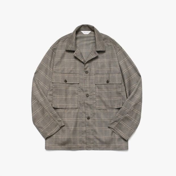 라퍼지스토어 체크 트러커 셔츠