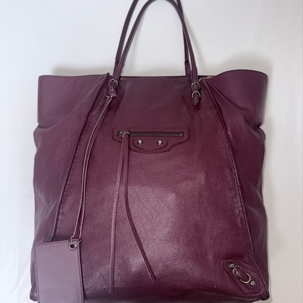 급전 판매) 발렌시아가 모터백 파피에르 버건디