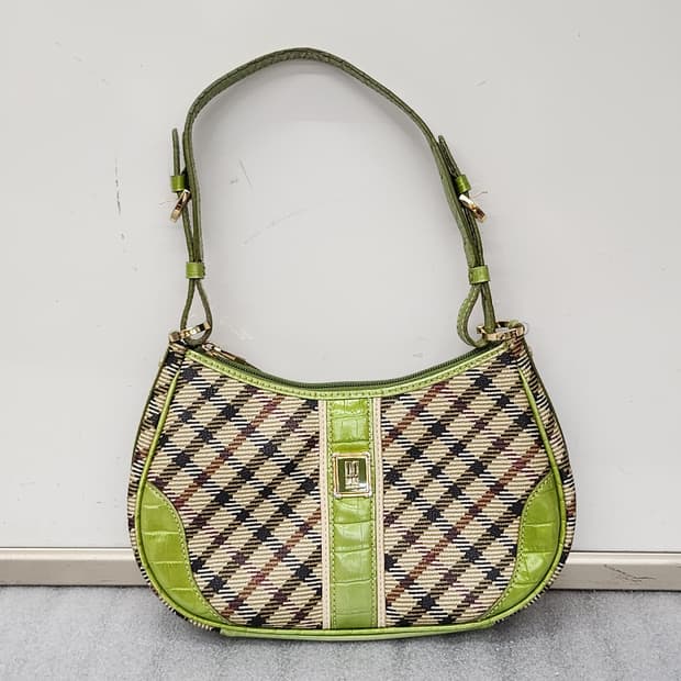 닥스 소형 숄더백 그린 25x15x6cm