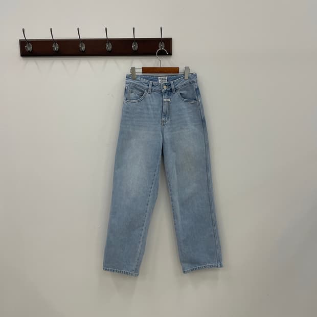 마리떼 프랑소와 저버 연청 데님 팬츠