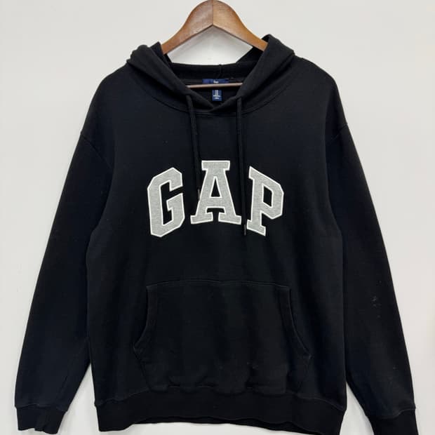 GAP 블랙 후드티 