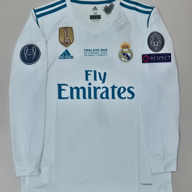 17-18 레알마드리드 크리스티아누 호날두 긴팔 유니폼 M