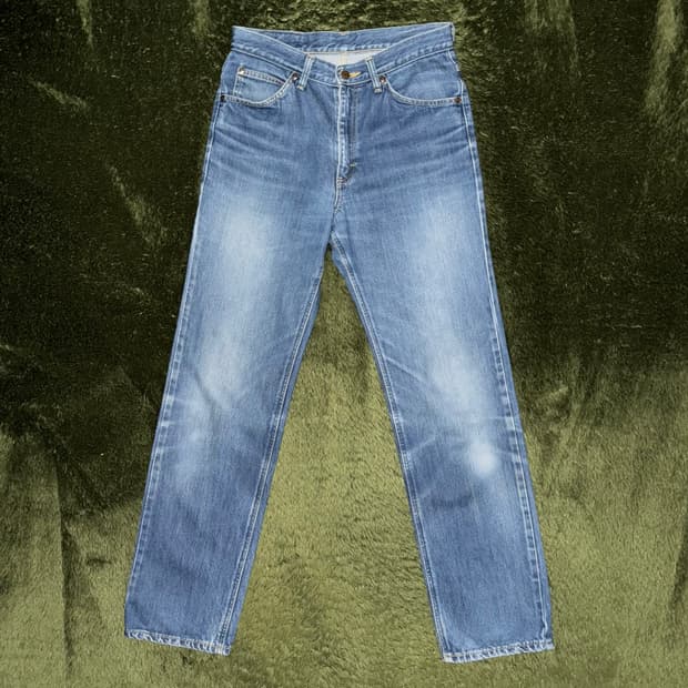 LEE Riders 리 Made in japan 빈티지 워싱 데님 팬츠