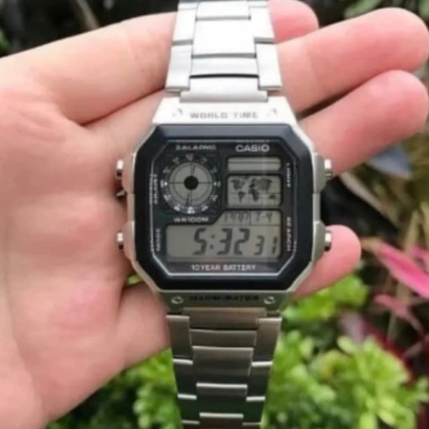 카시오 메탈시계 새상품