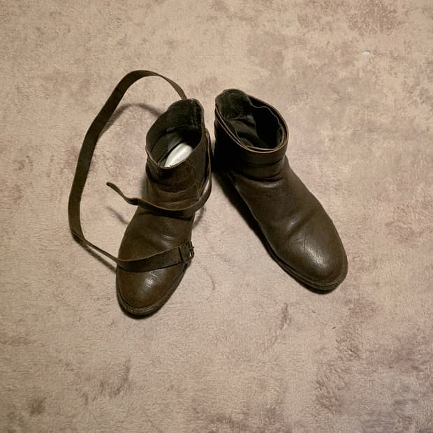 Ksubi strap leather boots