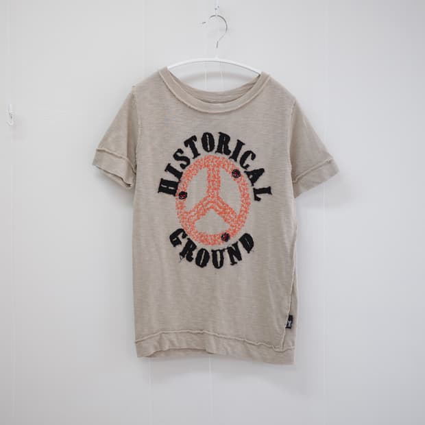 Historical ground beige tee