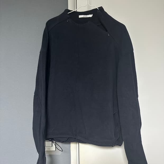 윈더 플리스 풀오버 탑 L