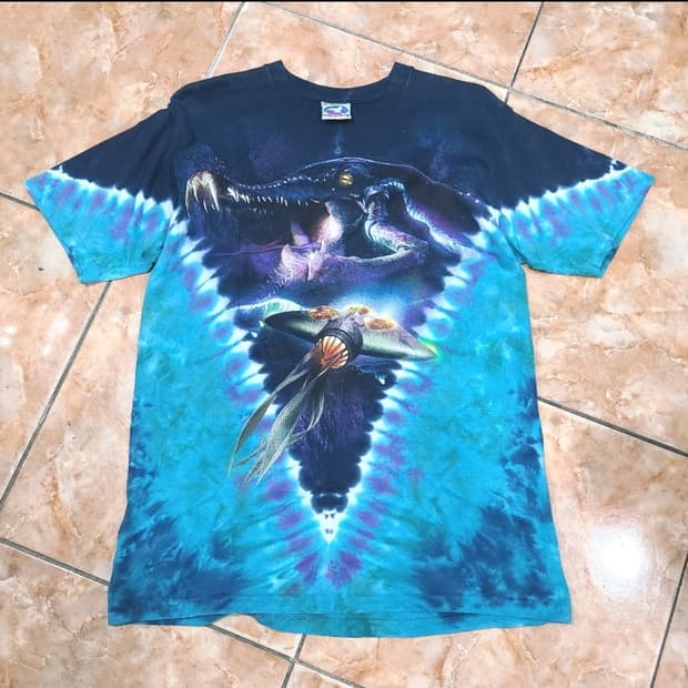 리퀴드블루 스타워즈 타이다이 빈티지티셔츠