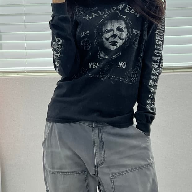(WOMEN)HALLOWEEN 빈티지 긴팔-M1832