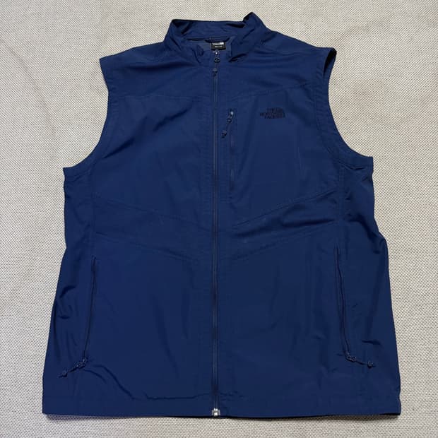노스페이스 바람막이 조끼