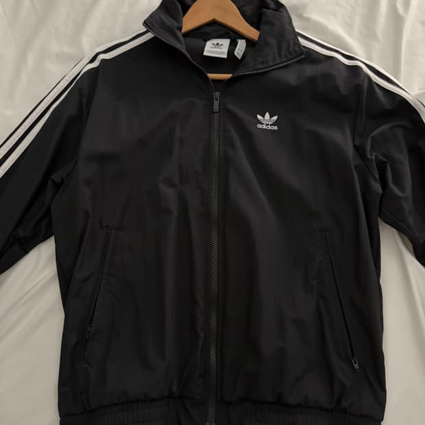아디다스 우븐 트랙탑 바람막이