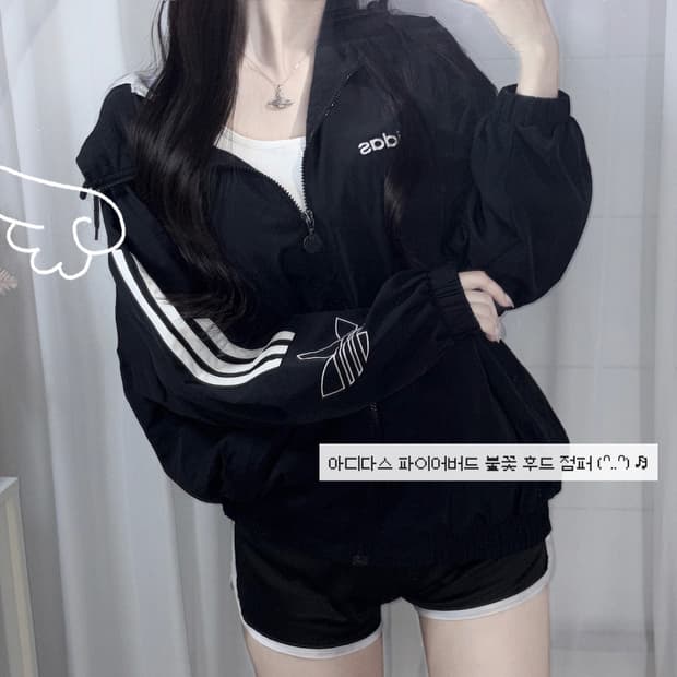 🐰아디다스 파이어버드 불꽃 후드 점퍼 저렴🖤