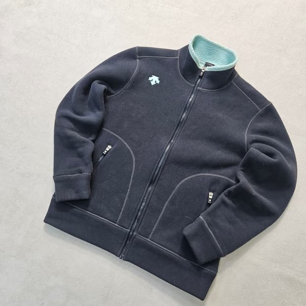 100 데상트 스키 본딩 플리스 자켓0324Y