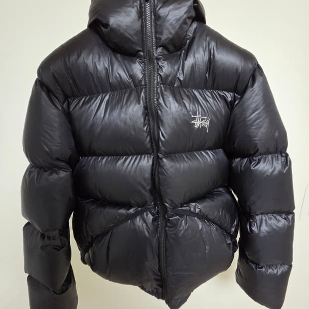 M) 스투시 마이크로 립스탑 패딩