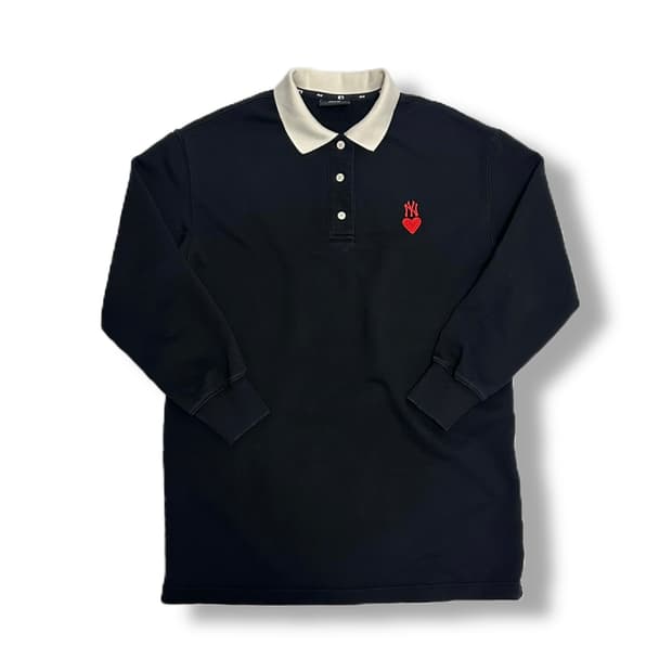 MLB 뉴욕양키즈 카라넥 원피스 카라 롱슬리브