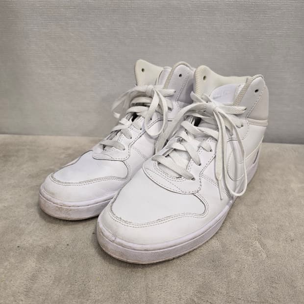 나이키 에버논 MID 흰색 하이탑 운동화 270