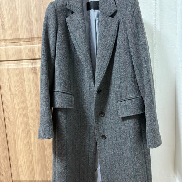 럭키슈에뜨  스트라이프 코트