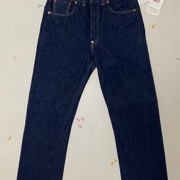 LVC 33501, 31x34 리지드 리바이스 빈티지 클로딩