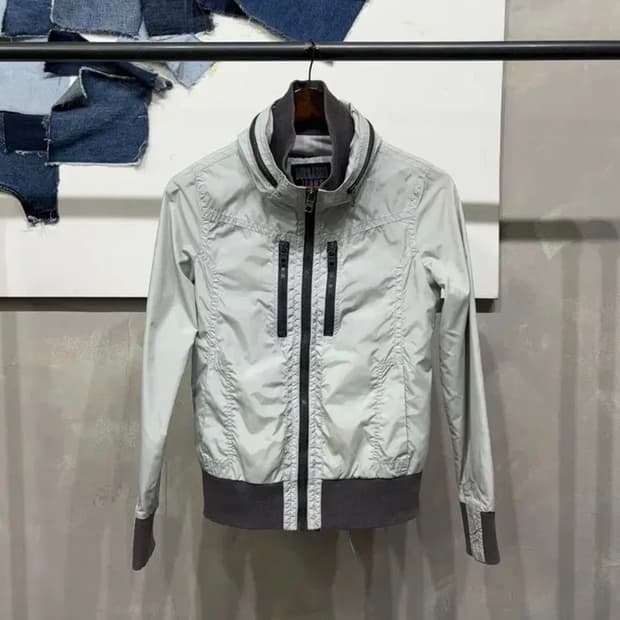 버커루 빈티지 여성 스트릿 바람막이 자켓