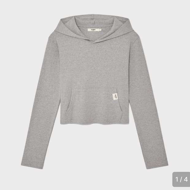 glowny 후드 그레이 m