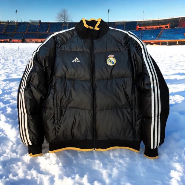 아디다스 레알마드리드 덕다운 패딩 (XXL)