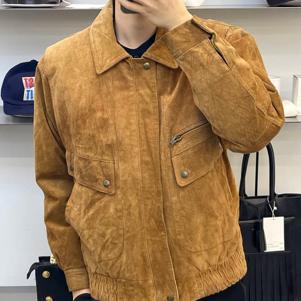 Especially 90s 스웨이드 레더 자켓