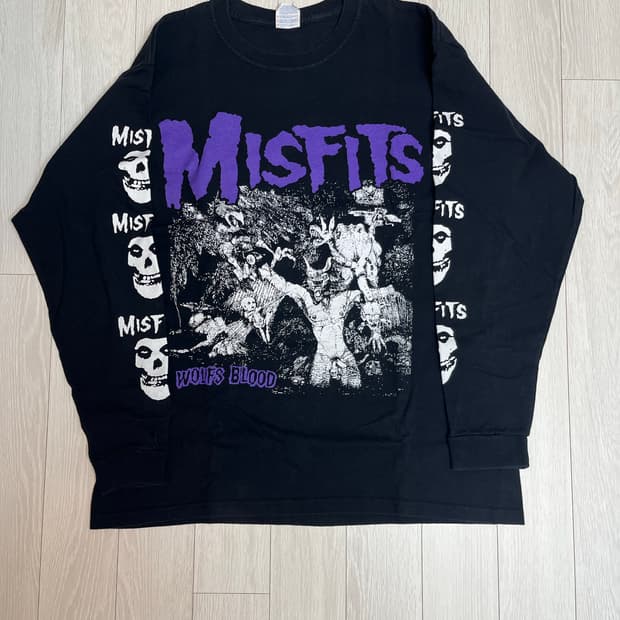빈티지 misfits 롱슬리브
