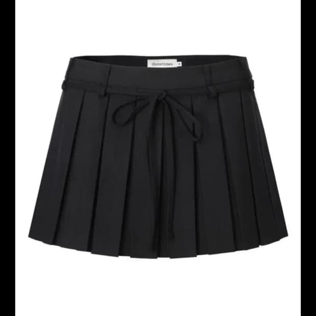 쓰리타임즈 치어리 스커트