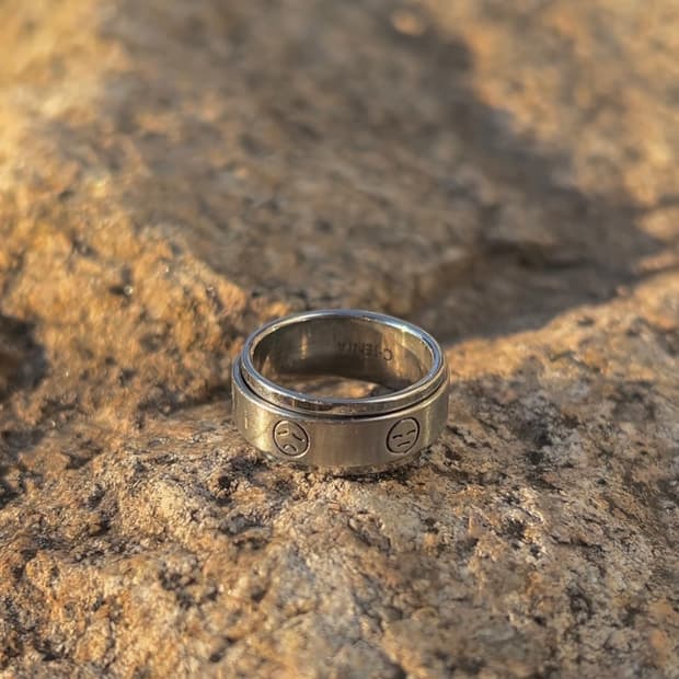 [Vintage] C-Jenia 4-faces wheel ring