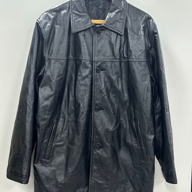 빈티지 카우 레더 카코트 [L]