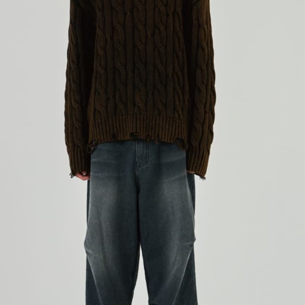 ETCE 리버시블 니트