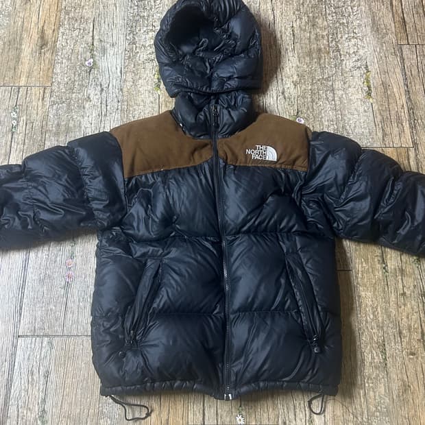 노스페이스 700 LTD 눕시 구스다운 패딩(브라운, 블랙) 100