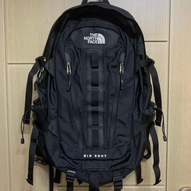 노스페이스 빅샷 블랙 백팩