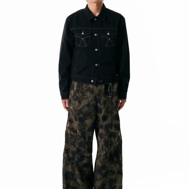 아캄 Western Studded Cotton Jacket