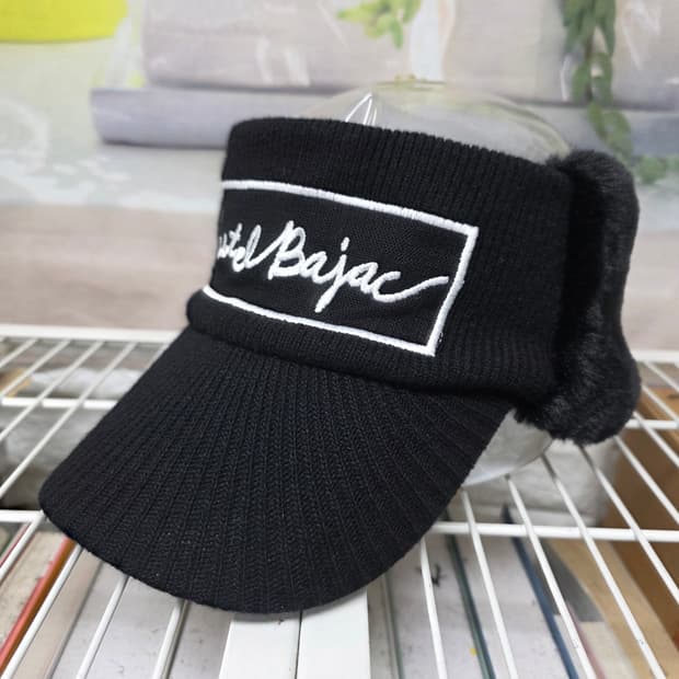 까스텔바작 여성 겨울골프모자 귀달이 울 썬캡 골프모자 KG47