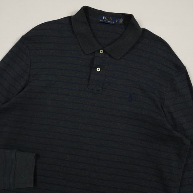 XL(105) 폴로 랄프로렌 스트라이프 PK카라티