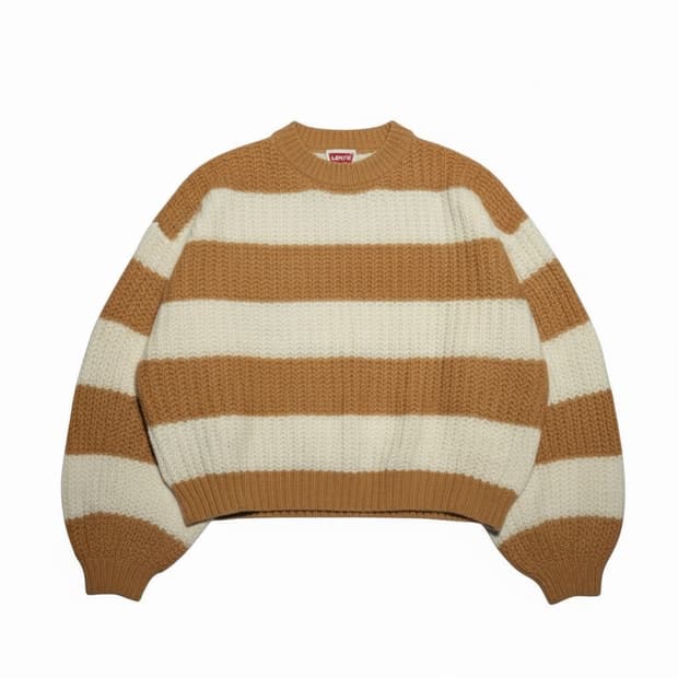 리바이스 스트라이프  니트