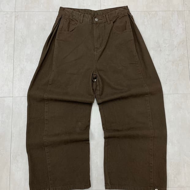 리자드 스탠다드 브라운 벌룬 팬츠 #59