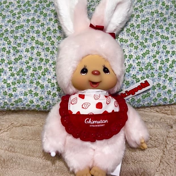 몬치치 딸기 치무탄 인형