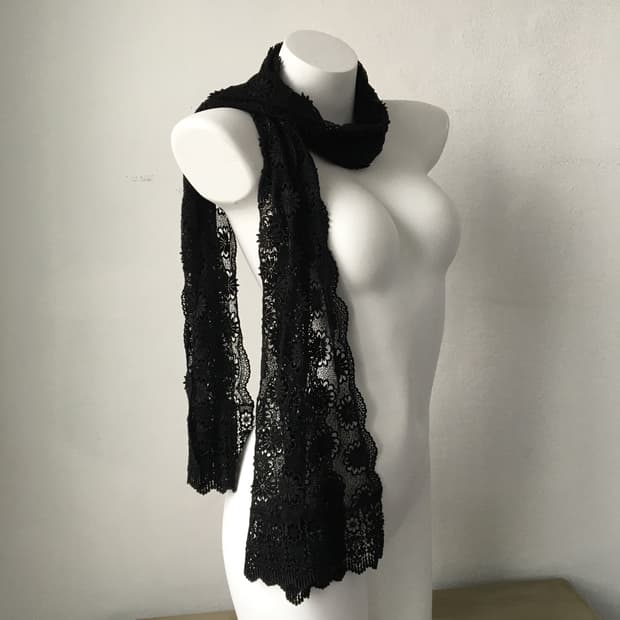 crochet scarf