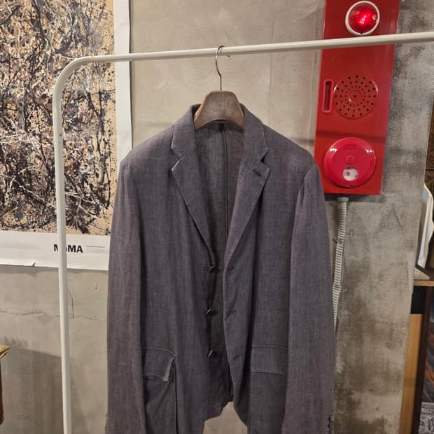 아르마니 린넨 자켓