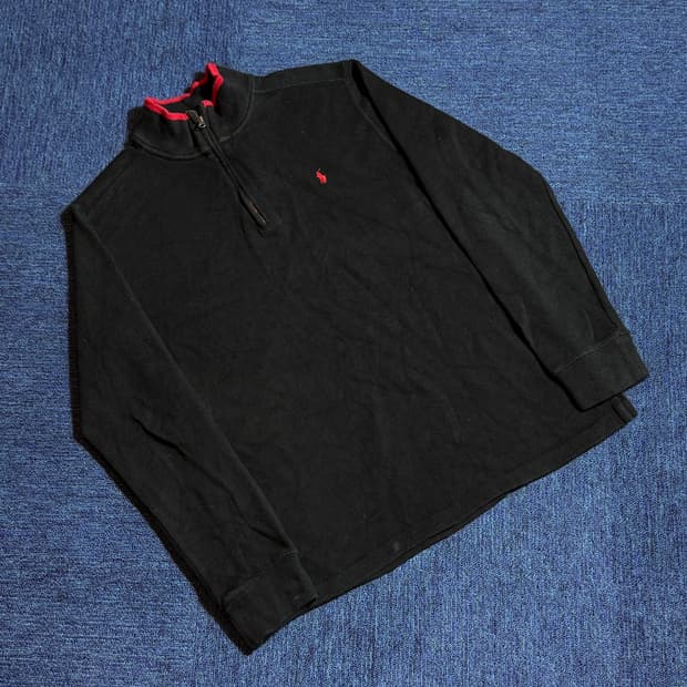 폴로 랄프로렌 하프 반 집업