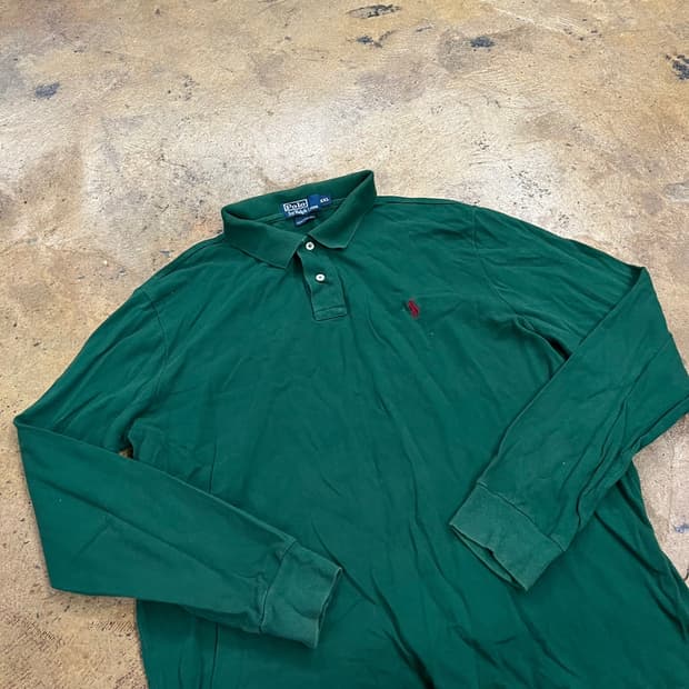 [정품/XXL] 폴로랄프로렌 카라 셔츠 긴팔티 b19
