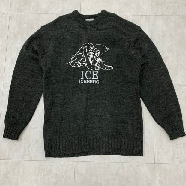 ICEBERG 그레이 니트 #722