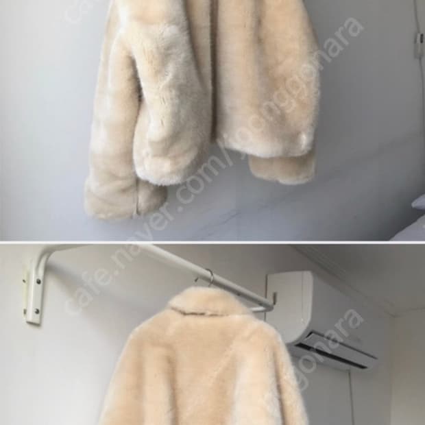 윤위즈덤 퍼자켓 베이지