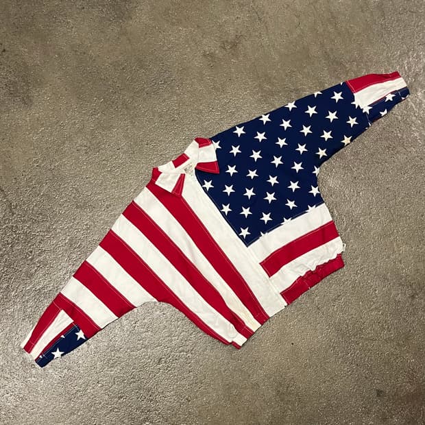 90s 빈티지 성조기 자켓 (105-110)