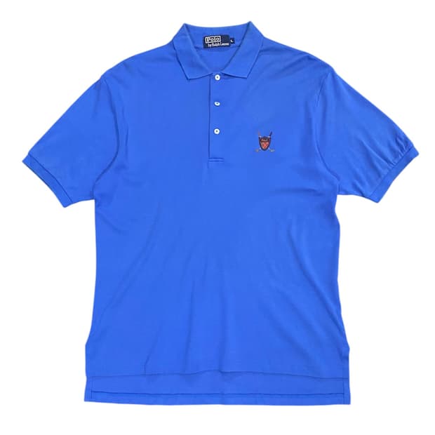 Polo 골프 로고 자수 디테일 반팔 티셔츠