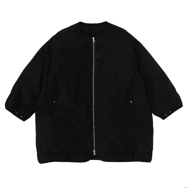 VISVIM WMV LINER COAT W BLACK 2size